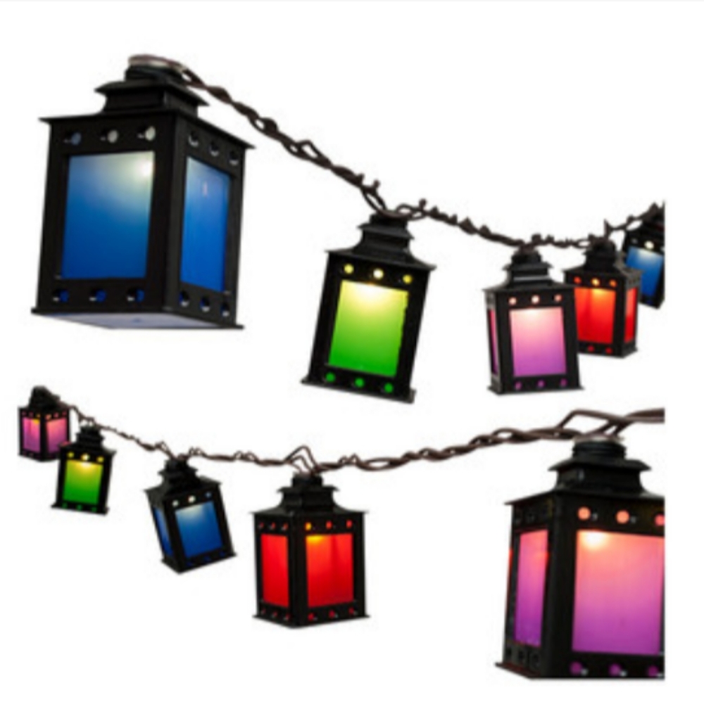 Garden line 10 count lantern string lights